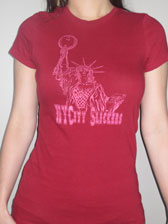 Women's Fitted T-Shirt - Red